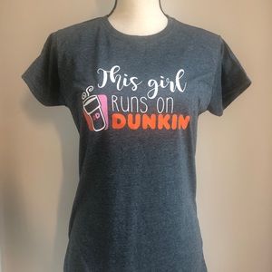 Gray Dunkin’ Donuts T-shirt, Large